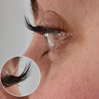 Завиток при Ламинировании ресниц. Открываем взгляд