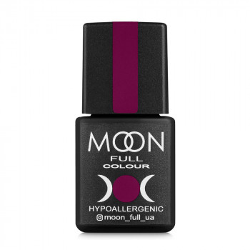 Гель-лак для нігтів Moon Full Color Hypoallergenic Gel Polish 310 бордово-рожевий шимерний, 8 мл