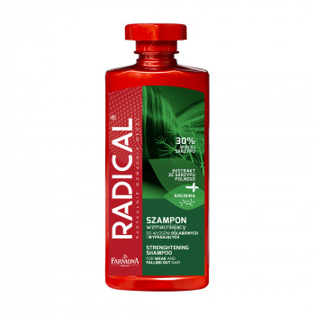Зміцнювальний шампунь Farmona Radical Strengthening Shampoo для тонкого та ламкого волосся, 400 мл