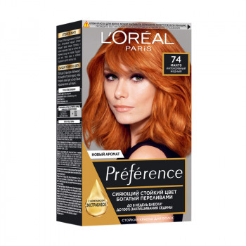 Стійка фарба для волосся L'Oreal Paris Preference 7.4, 174 мл