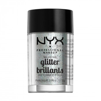 Глітер для обличчя та тіла NYX Professional Makeup Face & Body Glitter Brillants, 07 Ice, 2.5 г