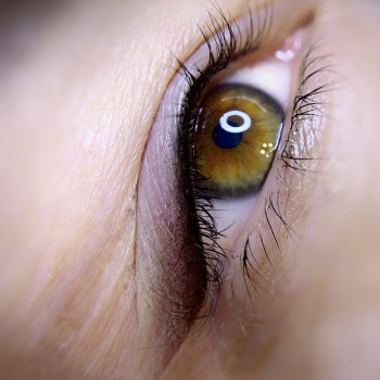 Стрелочка с растушёвкой
                    Мастер перманентного макияжа Виктория Киев