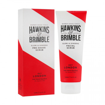 Чоловічий скраб для обличчя Hawkins & Brimble Elemi & Ginseng Pre-Shave Scrub, 125 мл