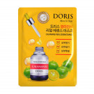 Ампульна тканинна маска для обличчя Doris Calamansi Real Essence Mask з екстрактом каламансі, 25 мл