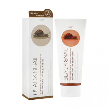 Пілінг-гель для обличчя Jigott Premium Facial Black Snail Peeling Gel з муцином равлика, 180 мл