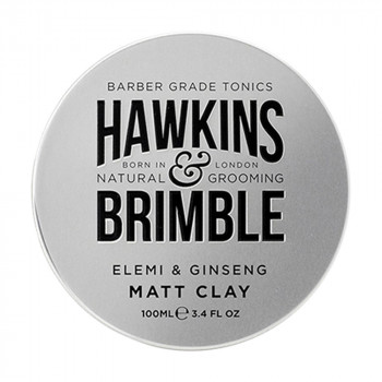 Чоловіча глина для укладання волосся Hawkins & Brimble Elemi & Ginseng Matt Clay, 100 мл