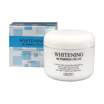 Освітлювальний крем для обличчя Jigott Whitening Activated Cream, 100 мл