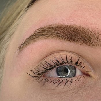 Коррекция + окрашивание бровей