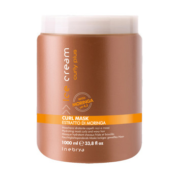 Маска для кучерявого волосся Inebrya Ice Cream Curly Plus Curl Mask, 1 л