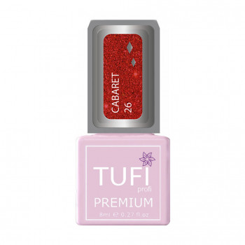 Гель-лак для нігтів Tufi profi Premium Cabaret 26 Гламур, 8 мл