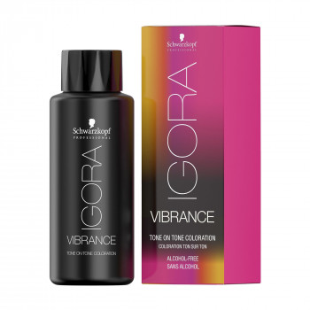 Безаміачна фарба для волосся Schwarzkopf Professional Igora Vibrance Tone On Tone Coloration, 8-0 Світло-русявий натуральний, 60 мл