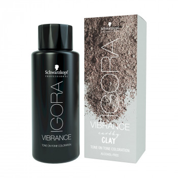 Безаміачна фарба для волосся Schwarzkopf Professional Igora Vibrance Earthy Clay, 6-16 Темно-русявий сандре шоколадний, 60 мл