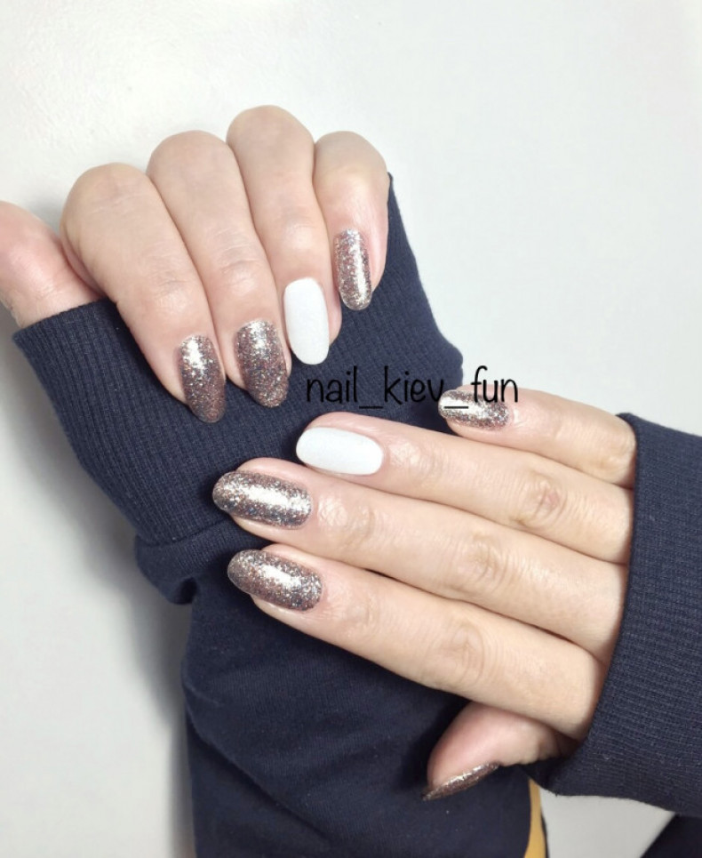 Укрепление гелем + маникюр +покрытие гель лаком, фото - Майстер манікюру Illiana Kim