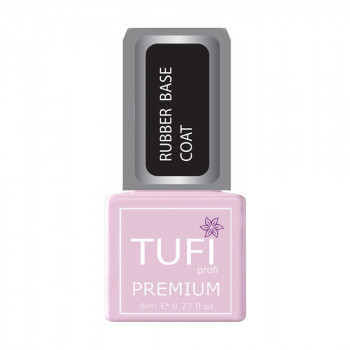 Каучукова база для гель-лаку Tufi Profi Premium Rubber Base Coat, 8 мл