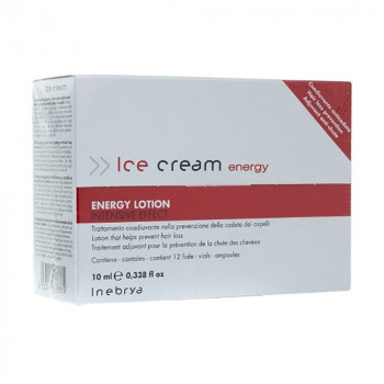 Лосьйон проти випадіння волосся Inebrya Ice Cream Energy Lotion Intensive Effect Ampoules, 12*10 мл