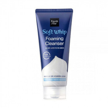 Пінка для дбайливого очищення обличчя FarmStay Soft Whip Foaming Cleanser, 180 мл