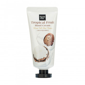 Крем для рук FarmStay Tropical Fruit Hand Cream Shea Butter з маслом ши, 50 мл