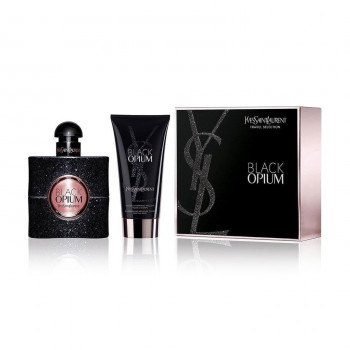 Парфумований набір жіночий Yves Saint Laurent Black Opium (парфумована вода, 30 мл + лосьйон для тіла, 50 мл)