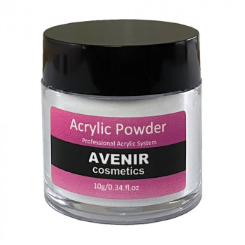 Акрилова пудра для нігтів Avenir Cosmetics Прозора, 10 г