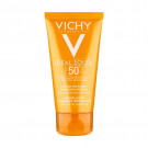 Сонцезахисний крем для обличчя Vichy Capital Soleil Velvety Cream SPF 50+ для нормальної та сухої чутливої шкіри, 50 мл