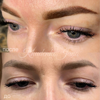 Перекрытие старого татуажа и обновление цвета