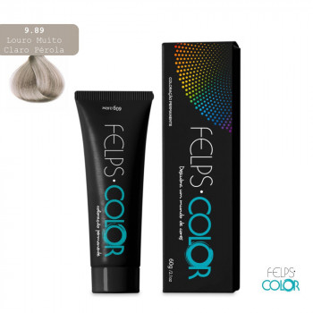 Фарба для волосся Felps Color 9.89 Дуже світлий перловий блонд 60 г