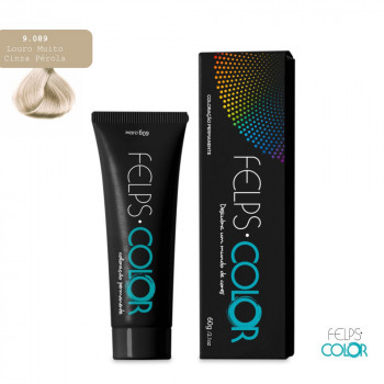 Фарба для волосся Felps Color 9.089 Дуже сірий перламутровий блонд 60 г
