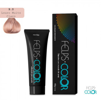 Фарба для волосся Felps Color 9.0 Дуже світлий блонд 60 г