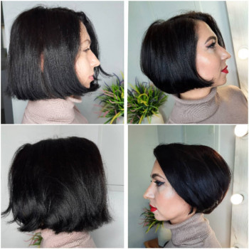 стрижка до и после