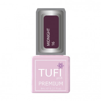 Гель-лак для нігтів Tufi profi Premium Midnight 16 Ягідне варення, 8 мл