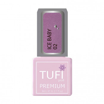 Гель-лак для нігтів Tufi profi Premium Ice baby 02 Атлантида, 8 мл
