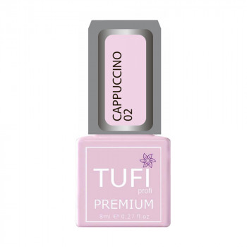 Гель-лак для нігтів Tufi profi Premium Cappuccino 02 Крем-брюле, 8 мл