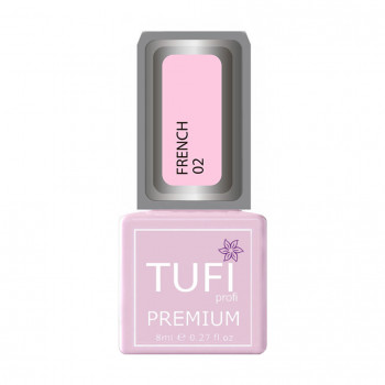 Гель-лак для нігтів Tufi profi Premium French 02 Світанок над морем, 8 мл