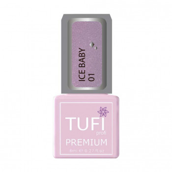 Гель-лак для нігтів Tufi profi Premium Ice baby 01 Арктика, 8 мл
