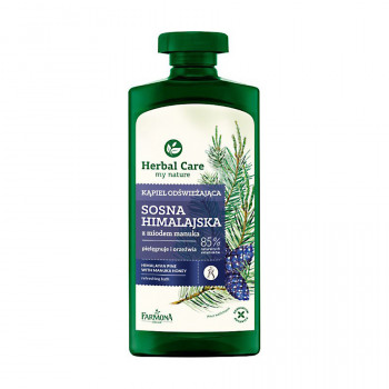 Освіжальна гель-олія для ванни та душу Farmona Herbal Care Сосна та мед манука, 500 мл