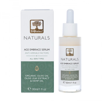 Антивікова сироватка для обличчя та шиї BIOselect Naturals Age Embrace Serum, 30 мл
