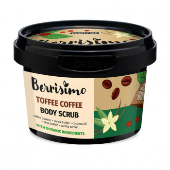 Скраб для тіла Beauty Jar Berrisimo Toffee Coffee Body Scrub, 350 г