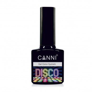 Світловідбивний гель-лак для нігтів Canni Disco 3D Flash 549 кава з молоком, 7.3 мл