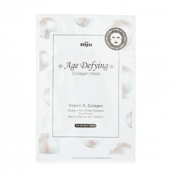 Тканинна маска для обличчя Konad Niju Age Defying Collagen Mask з колагеном, 17 мл
