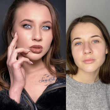 Вечірній макіяж на курсі "ВІзажист з 0"
Тривалість заняття 