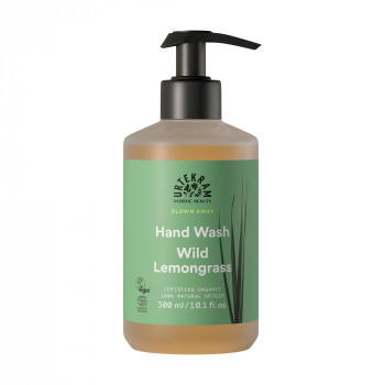 Органічне рідке мило для рук Urtekram Wild Lemongrass Hand Wash Дикий лемонграс, 300 мл