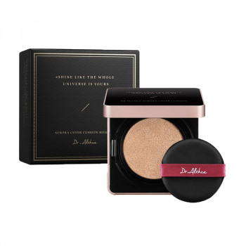 Кушон тональний Dr. Althea Aurora Cover Cushion Moisture SPF 50+ PA +++ зволожувальний, тон 23, 2*15 г (зі змінним блоком)