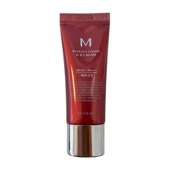 BB-крем для обличчя Missha M Perfect Cover BB Cream SPF 42 / PA +++, 23 Natural Beige, 20 мл