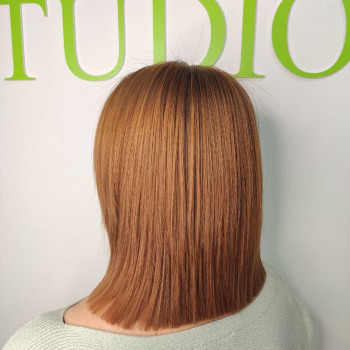 Результат кератинового выпрямления