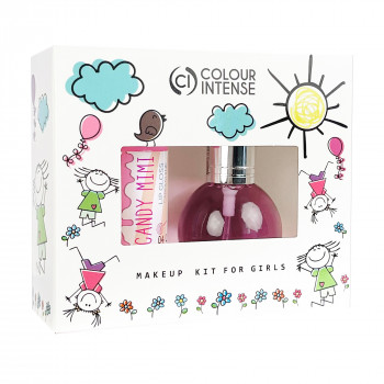 Парфумований набір для дівчат Colour Intense Makeup Kit for Girls 01 (туалетна вода, 16 мл + блиск для губ, 10.5 мл)