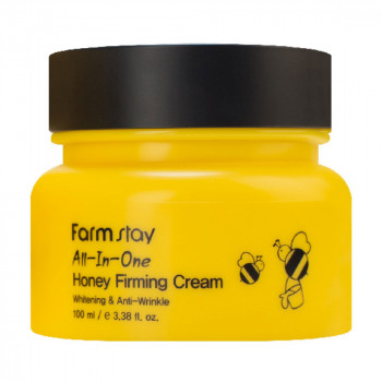 Зміцнювальний крем для обличчя FarmStay All-In-One Honey Firming Cream з екстрактом меду, 100 мл