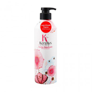 Парфумований шампунь KeraSys Lovely & Romantic Perfumed для пошкодженого волосся, 600 мл