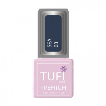 Гель-лак для нігтів Tufi profi Premium Sea 03 Джинсовий, 8 мл