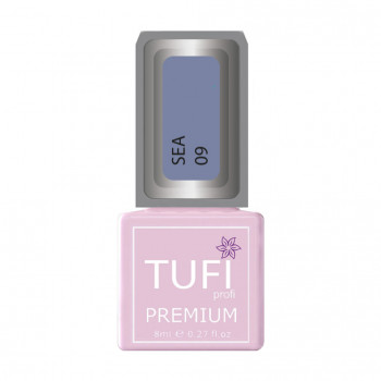 Гель-лак для нігтів Tufi profi Premium Sea 09 Волошковий, 8 мл