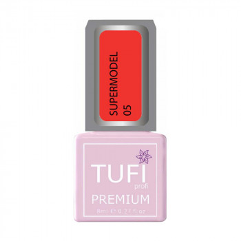 Гель-лак для нігтів Tufi Profi Premium Supermodel, 05 Сінді неоновий, 8 мл
